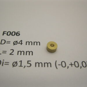 Schwungmasse  ø4 mm x 2 mm x ø1,5 mm