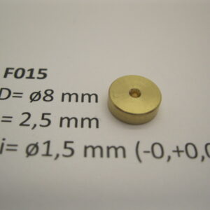 Schwungmasse ø8 mm x 2,5 mm x ø1,5 mm