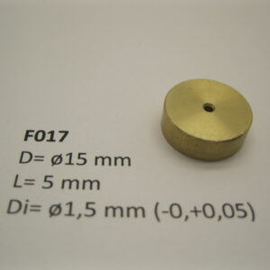 Schwungmasse ø15 mm x 5 mm x ø1,5 mm