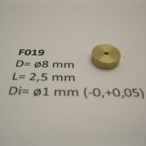 Schwungmasse ø8 mm x 2,5 mm x ø1 mm