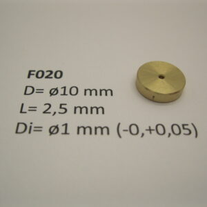 Schwungmasse ø10 mm x 2,5 mm x ø1 mm