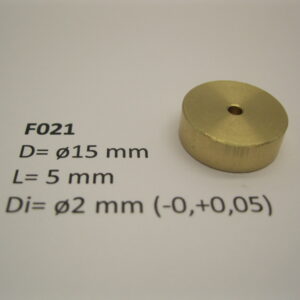 Schwungmasse ø15 mm x 5 mm x ø2 mm