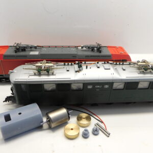 Roco Ae 4/4, Ae 4/6, Ae 8/8, Ae 8/14, Bardotka, BB 16000/ 22000/25000/26000/63000/68000/7200/9000/9100/9200, BR 101/103/116/118/120/144/145/146/151/152/155/182/183/185/186/189/193/210/215/218/220/221/223/224/250/370/386/480/484/541, CC 6500/72000, CFL 1600/4000, FS E412/E444, NS 1200/1600, NSB Di3, Renfe D333, ER 20, ES 64 F4, EU 43, IORE, M61, M62, Nohab, Re 4/4, Re 420/421/430/474/482/484/485/620, Re 6/6, SNCB reeks 20/52/53/54/60, ?BB Rh 1014/1016/1042/1044/1116/1142/1216/1670/2043/2143, Traxx, V200, Vectron, VT12.5