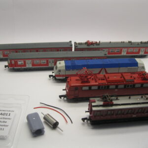 Arnold BR 240, BR 96 Gt 2 x 4/4, BR 150, BR 116 E16, ET 88, BR 420, US loco S2