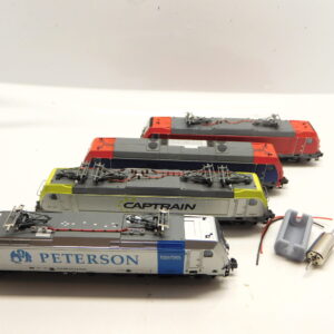 Arnold BR 146, BR 147, BR 185, BR 186, BR 246, BR 253, BR 285, BR 487, E186, E483,  Re 187, Re 484, Re 486, TRAXX, Reeks 28 (BLS, Captrain, Cargo Net, Comsa, DB, Railion, DB Schenker, EBS, Euro Cargo Rail, FS, ITL, Linea, Lineas, Lotus, Metronom, NMBS, NOB, NS, Peterson Rail, Press, Regiojet, Renfe, Rhenus, SBB, SNCF, SRT, Veolia, WLC, WLE)