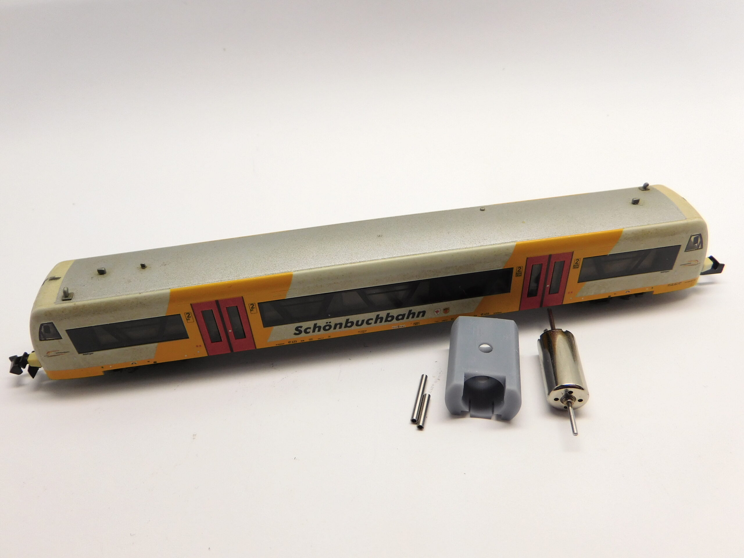 Bemo Regio Shuttle RS1, RAB 650, VT 010, VT 011, VT 20, VT 22, VT 25, VT 36, VT 39, VT 44, VT 63, VT 210, VT 414, VT 423, VT 431, VT 433, VT 446, VT 530, VT 531, VT 650