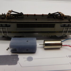 Lima Minitrains Neue Motor, DB E 410, SNCF BB 9491, BB 67001, FS E 424/E444, SBB RBe 4/4, SBB Re 4/4, BR Class 81/86, BR Class 31, BR class 55 Deltic, US FP 45